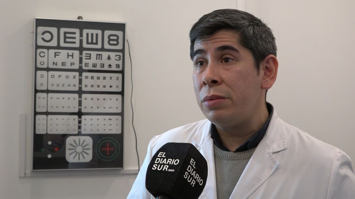 Dr. Gustavo Colombres, jefe del Servicio de Oftalmología de Clínica Monte Grande.
