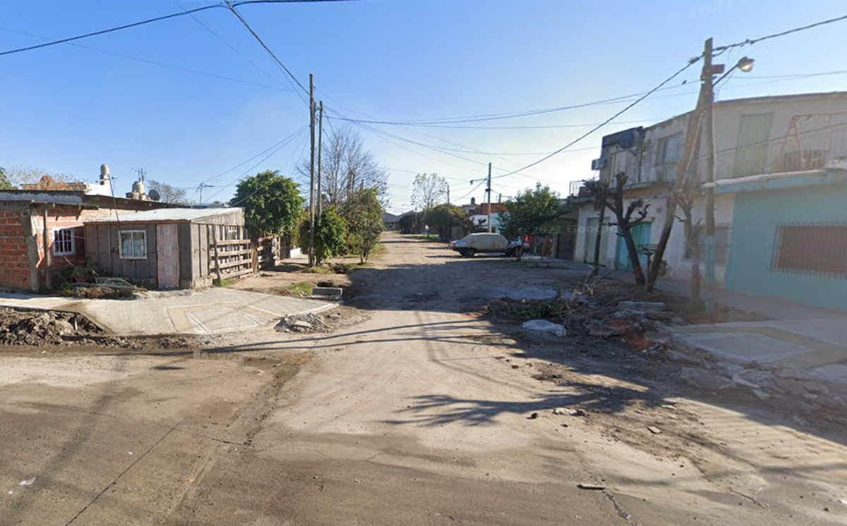 Esquina en Quilmes, donde ocurrió el robo y asesinato.
