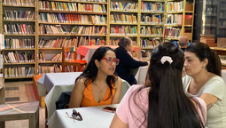 luis guillon: la biblioteca florentino ameghino suma cafe y mas actividades