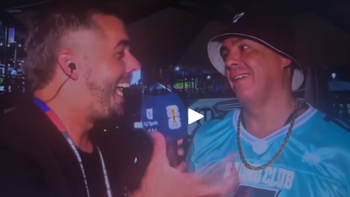 Alquilé un bebé por 14 minutos: así un hincha de Racing entró sin pagar al Argentina-Inglaterra