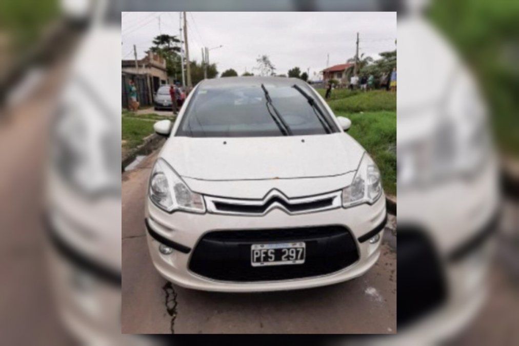 Con este auto los delincuentes habrían cometido otro robo en CABA