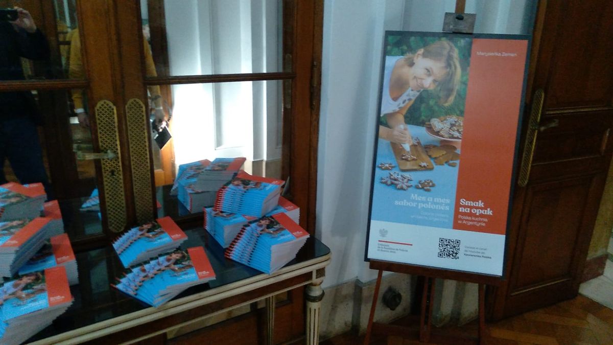 Presentaci&oacute;n del libro en la Embajada de Polonia.