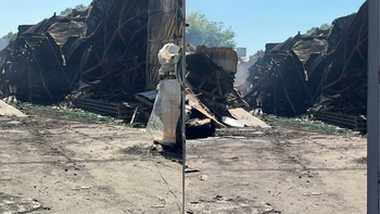 Incendio en Luis Guillón: así quedó la zona cercana a la fábrica de casas modulares