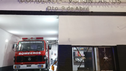 El destacamento 9 de Abril de Bomberos de Esteban Echeverría cumple 39 años de servicio