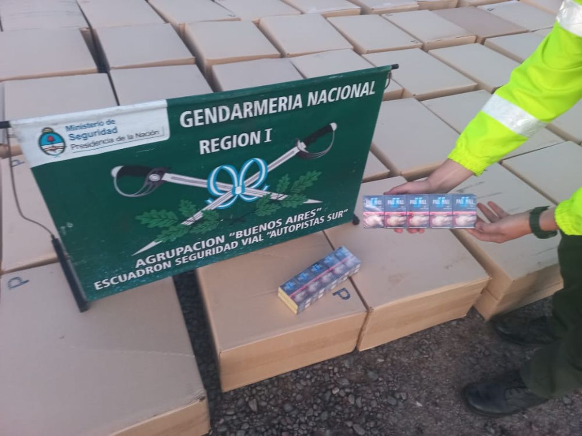Secuestraron en Cañuelas 150 mil atados de cigarrillos ilegales