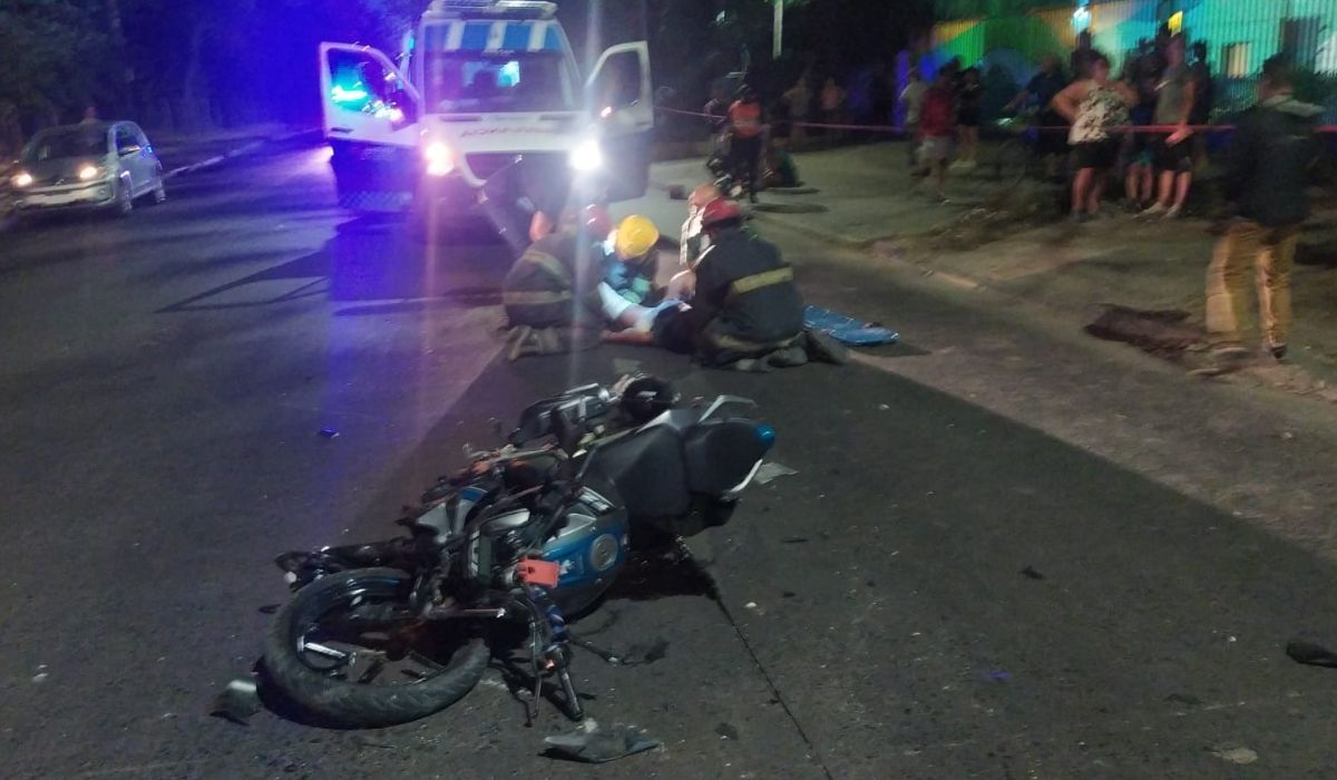 Choque en Burzaco sobre la avenida Espora: dos heridos
