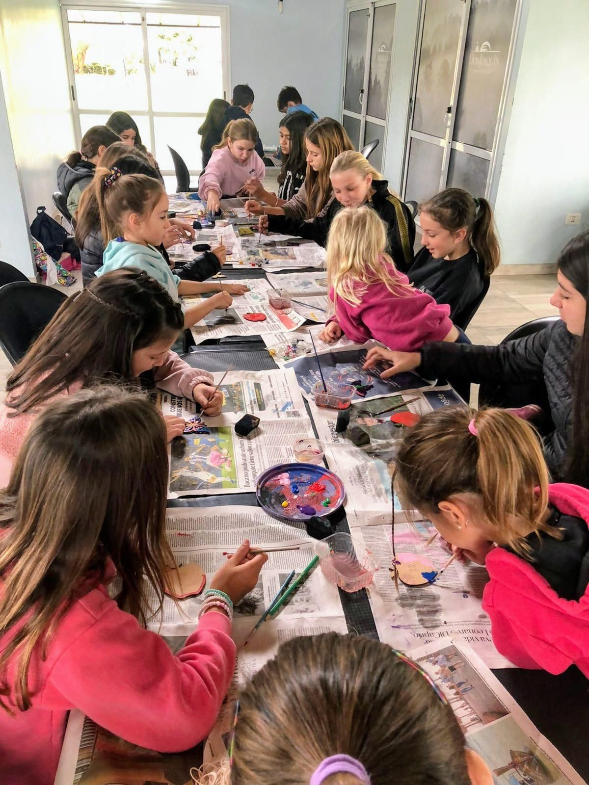 Muchas de las actividades tienen que ver con disciplinas artísticas. 