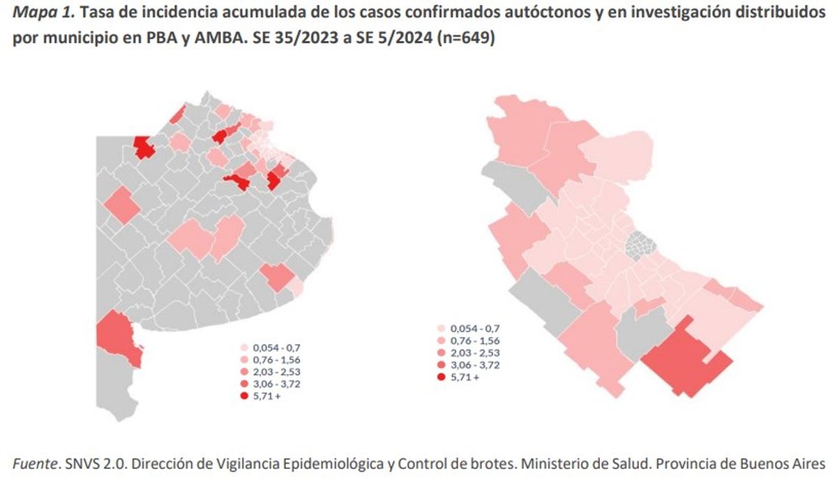 El pico de casos de dengue durante 2023 y 2024 marcó las epidemias más fuertes de los últimos años en Argentina. El pico de casos de dengue durante 2023 y 2024 marcó las epidemias más fuertes de los últimos años en Argentina.