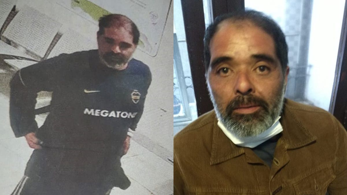El antes y el después. La última imagen de Mariano en el Hospital Gandulfo y su hallazgo en las últimas horas.