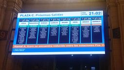 demoras en el tren roca por colision con persona en longchamps