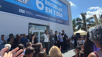 Gastón Granados apoyó a Kicillof en un acto en Ezeiza: Es el indicado para transformar Argentina