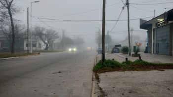 Intensa niebla este martes en San Vicente
