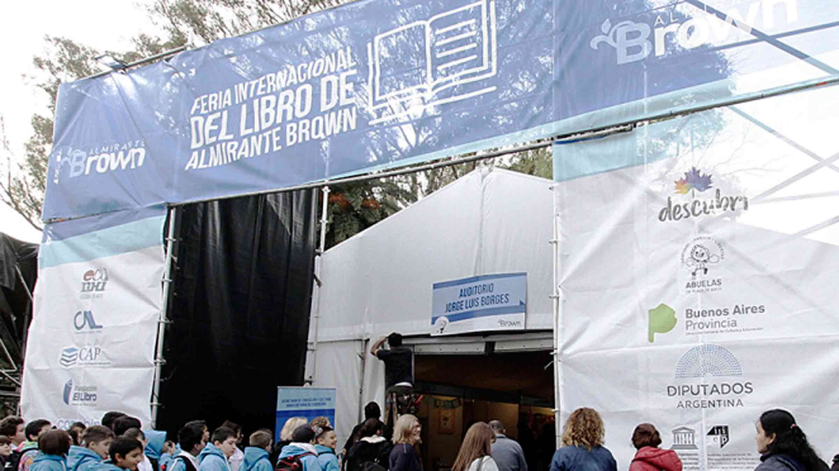 La Feria del Libro de Almirante Brown comenzará este jueves.