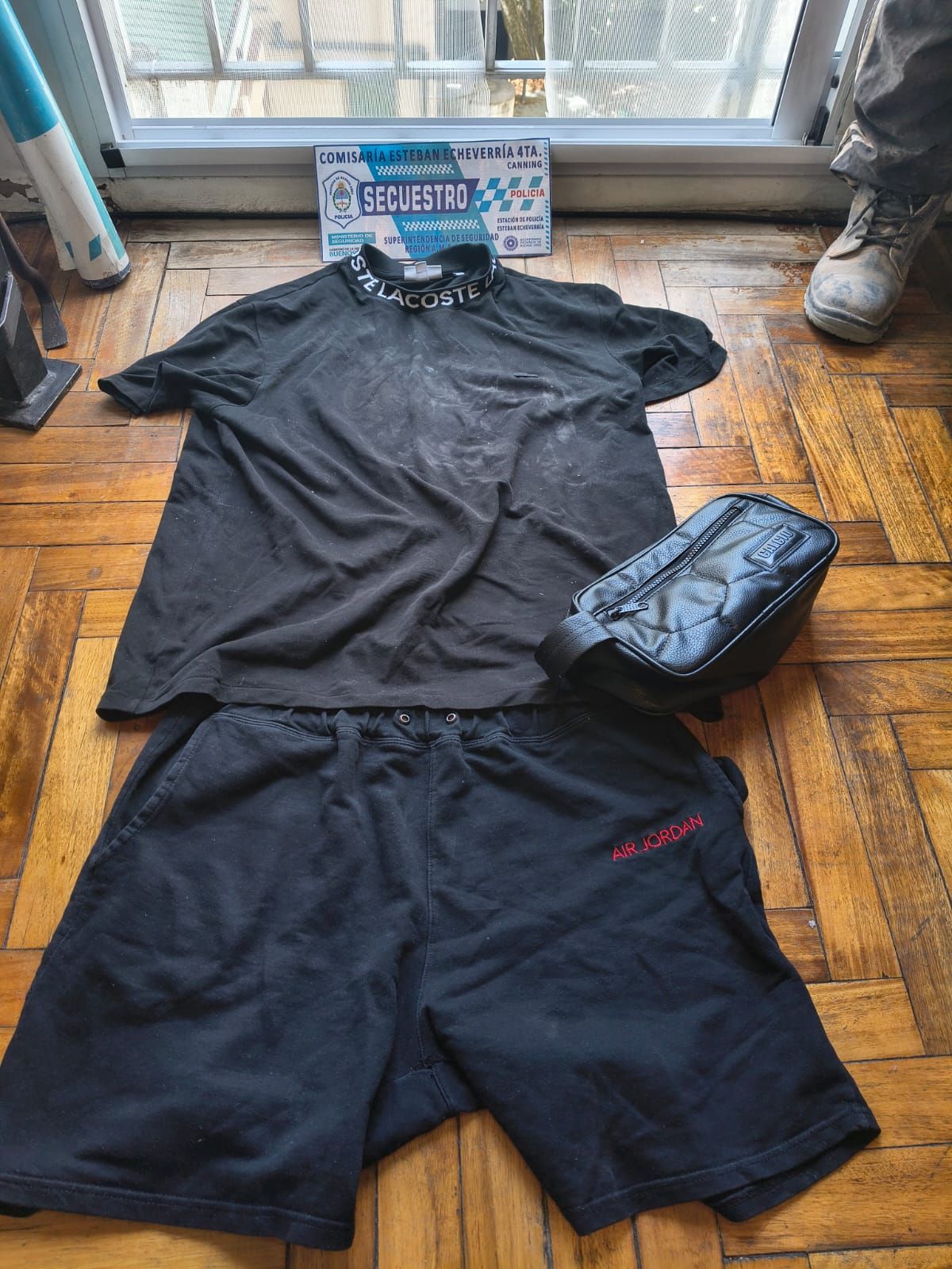 Elementos incautados durante el operativo en Canning.&nbsp;