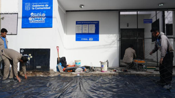 nuevas veredas en lomas de zamora: continuan las obras para mejorar la circulacion peatonal
