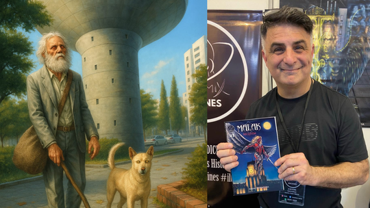 Una leyenda urbana de Monte Grande llega a la historieta: un vecino reaviva al Viejo de la Bolsa