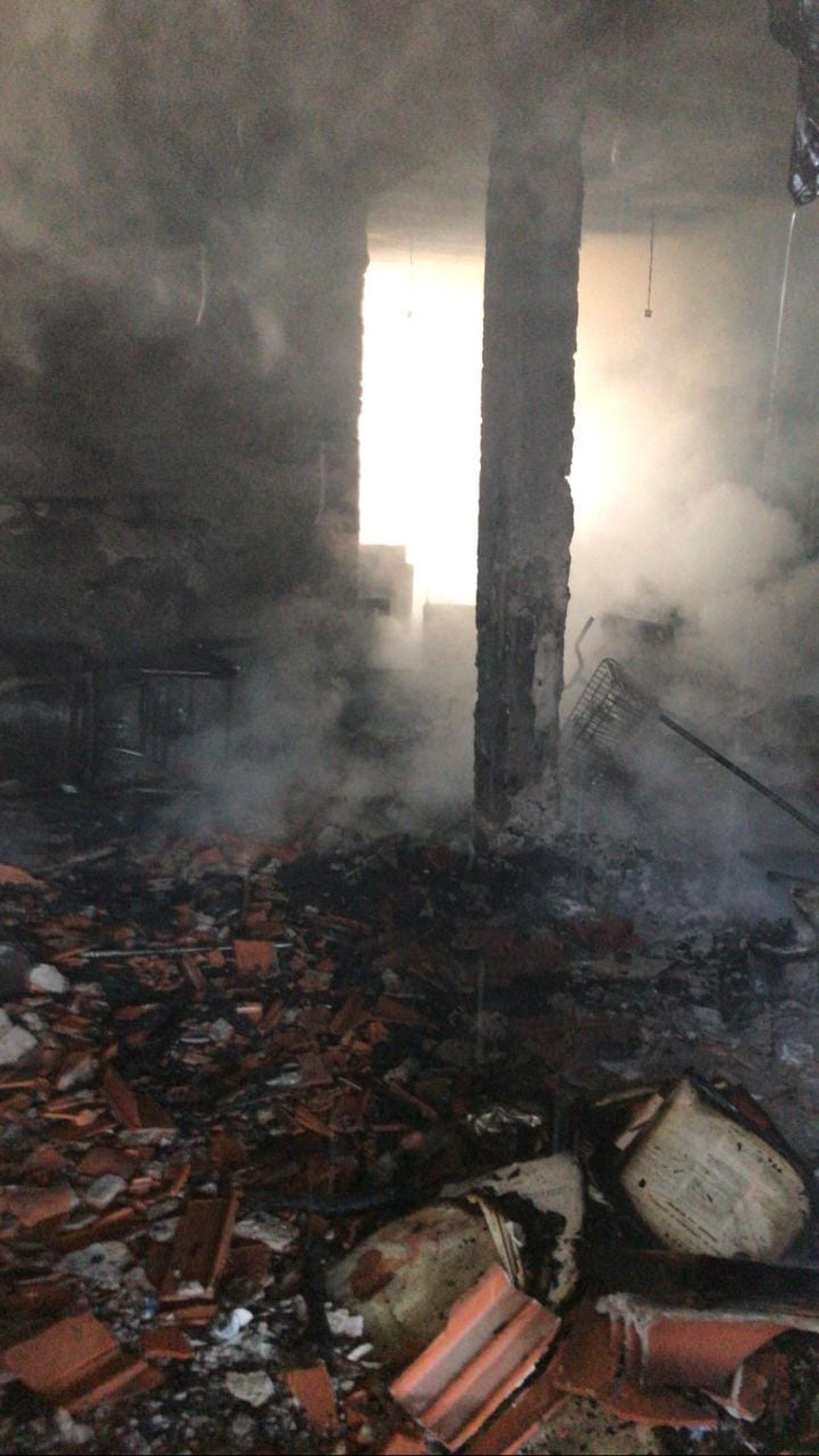 Incendio en una vivienda de San Jos&eacute;