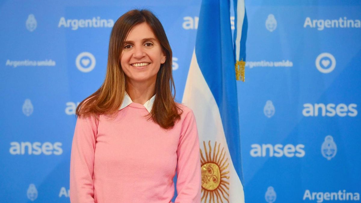 Fernanda Raverta, titular de la Anses.