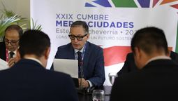 mercociudades: fernando gray encabezo el foro de autoridades locales de la periferia