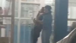 glew: asi golpearon a una persona en situacion de calle desde una veterinaria