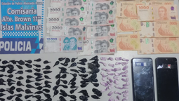 almirante brown: detuvieron a un hombre y una mujer por venta de droga