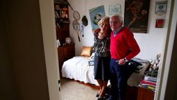 banfield: dolor por la muerte de coco massad, padre de un soldado caido en malvinas