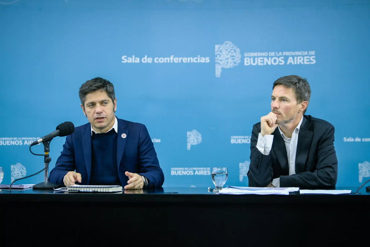 El gobernador Axel Kicillof anunció este jueves multas para Mercado Pago por el sobreendeudamiento. El gobernador Axel Kicillof anunció este jueves multas para Mercado Pago por el sobreendeudamiento.