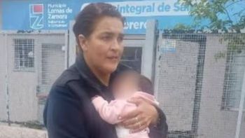 Dos policías le salvaron la vida a una beba en Lomas de Zamora