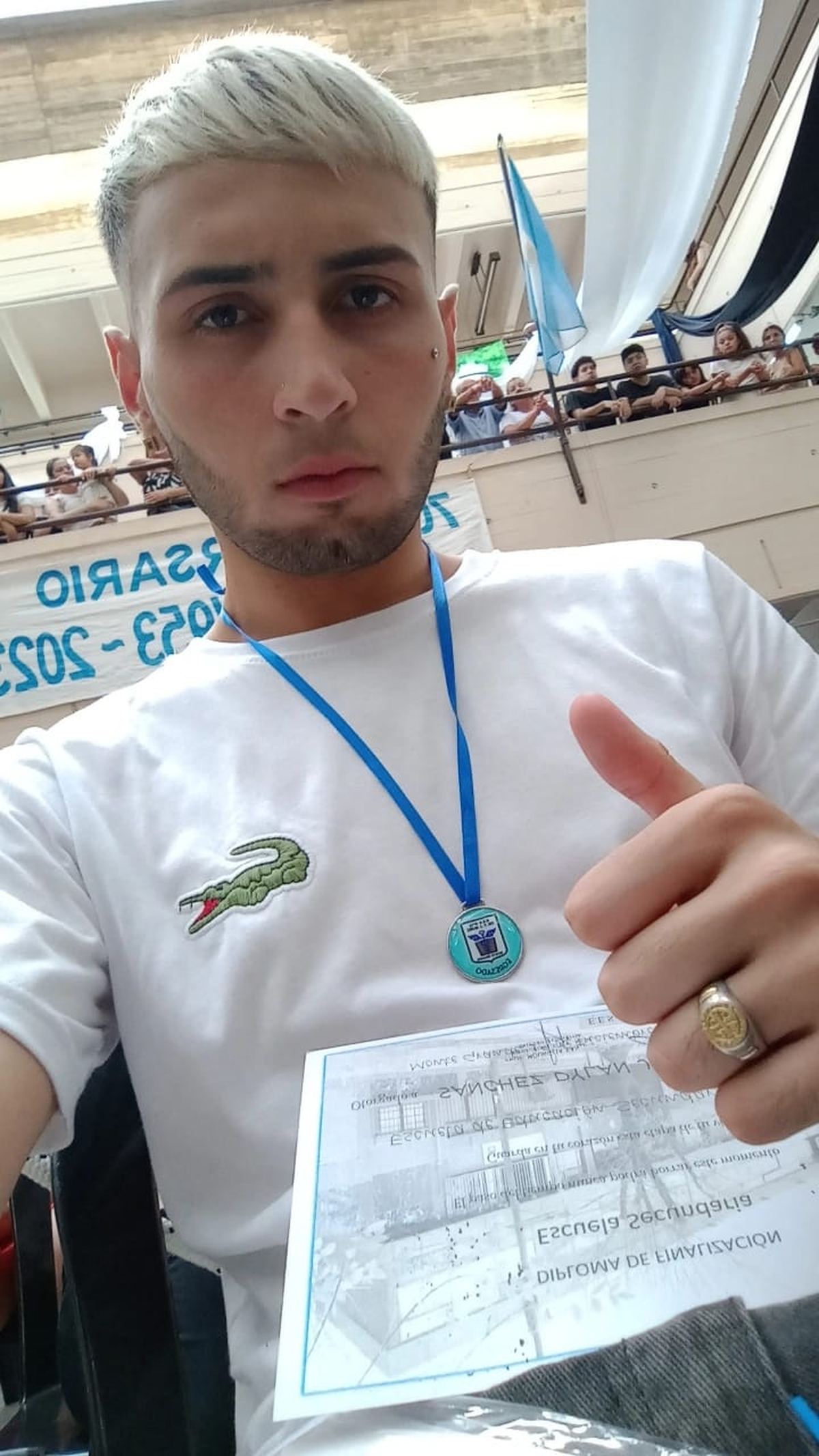 Actualmente, Dylan se encuentra internado en el Hospital Santamarina de Monte Grande. 