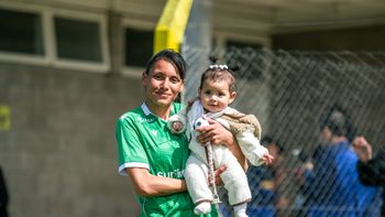 La jugadora de Banfield que fue mamá y concentró con su hija: Fue una experiencia de 10 puntos