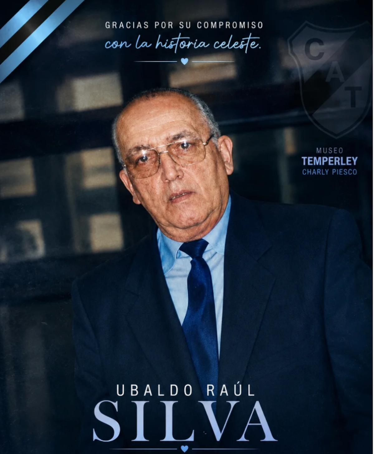 Ubaldo Silva fue presidente de Temperley entre 2002 y 2004 y participó del proceso de reconstrucción institucional tras la quiebra del club.