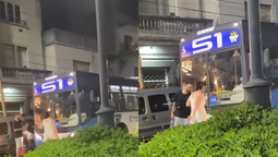 tension en lomas de zamora: una vecina intercepto a un colectivo de la linea 51 tras no detenerse en la parada