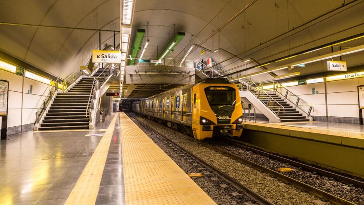 El subte no funcionará este miércoles desde las 21 hs. 