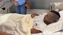 operaron a l-gante en clinica monte grande y lo acompano wanda nara