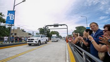 Almirante Brown: habilitaron el nuevo Paso Bajo Nivel de Carlos Diehl en Longchamps