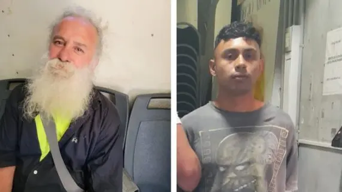 El vecino de Monte Grande y el otro joven que fue detenido el miércoles.