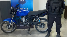 san vicente: detuvieron a un motociclista armado en un control policial
