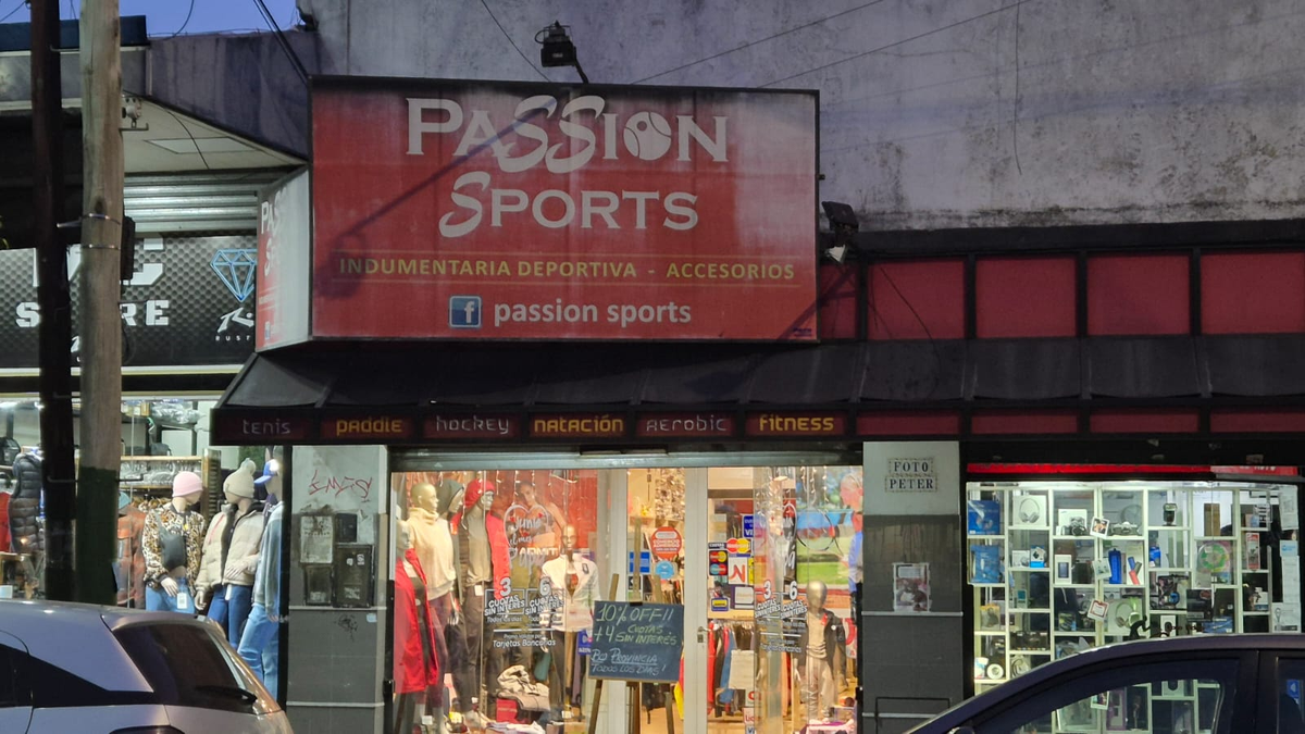 Passion Sports es uno de los locales de Rafael Calzada adheridos a los dos días de descuentos. 