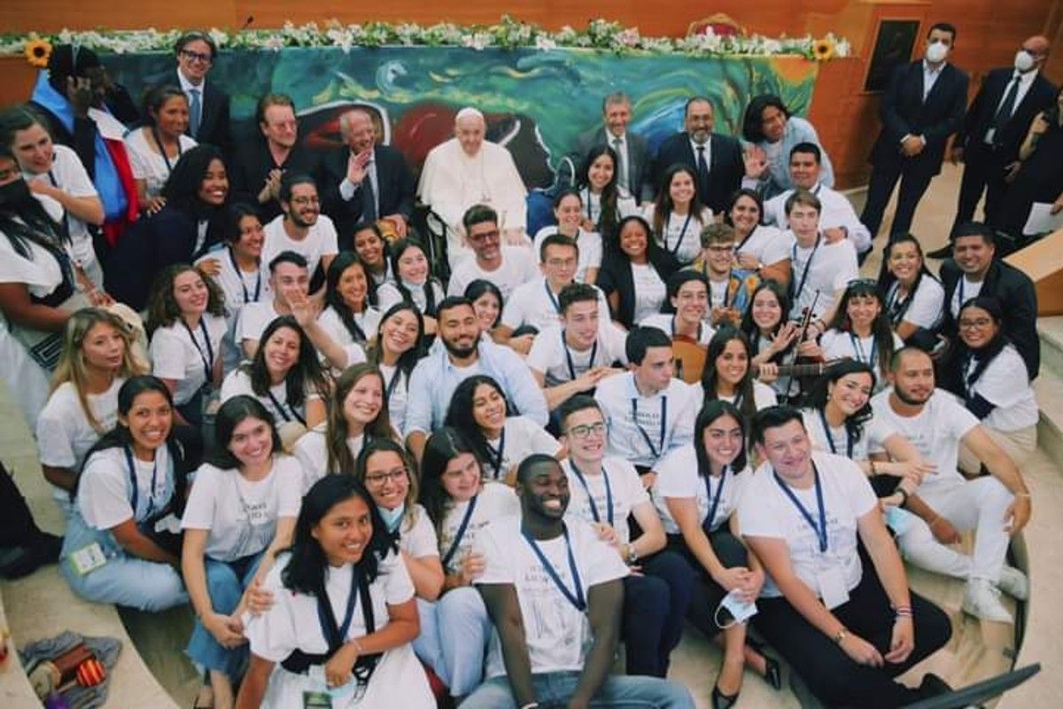 Scholas Ocurrentes: la joven de Monte Grande que participó de un encuentro con el Papa