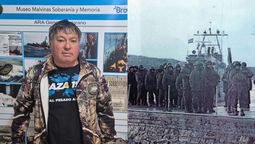 tras 44 anos, un ex veterano de almirante brown regresara a las islas malvinas: pense que nunca iba a volver