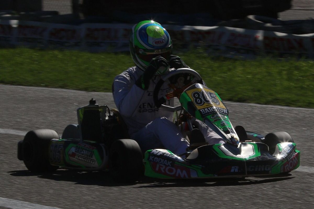 El piloto de Ezeiza ya fue campeón nacional en karting.