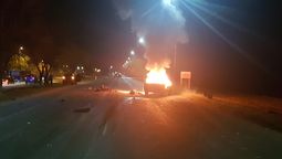 accidente fatal en ezeiza: murio un joven de 22 anos y el conductor escapo a pie