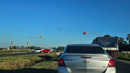 san vicente: comenzaron a funcionar los semaforos de la ruta 58