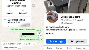 Denuncian estafas con el nombre de un negocio de San Vicente