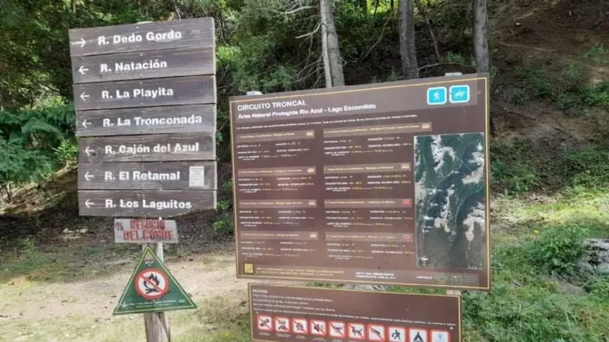 El vecino de Lomas de Zamora hacía trekking junto a su esposa por el sendero camino al Cajón del Azul, en El Bolsón. El vecino de Lomas de Zamora hacía trekking junto a su esposa por el sendero camino al Cajón del Azul, en El Bolsón.