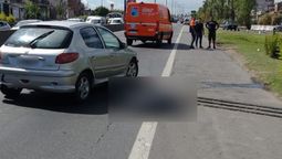 lomas: atropellaron a un hombre en camino negro y hay caos de transito