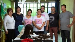 pelucas solidarias: la iniciativa para animar a las mujeres con cancer de esteban echeverria
