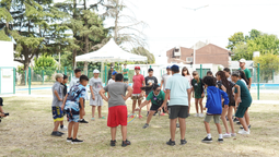 comenzo la colonia de verano en esteban echeverria