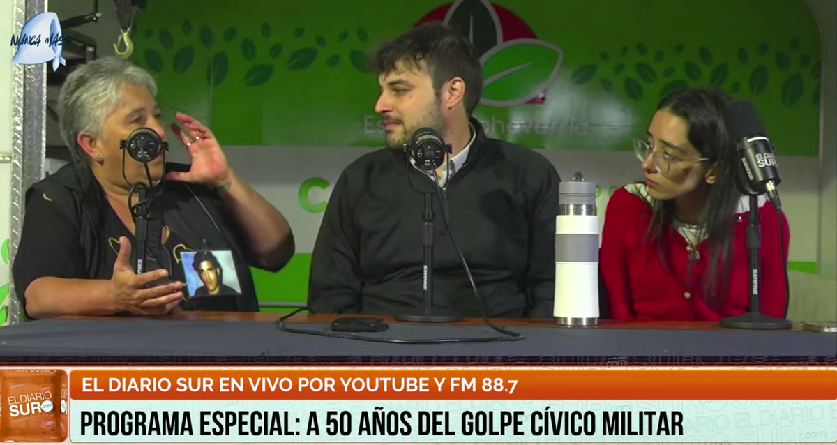 Ver&oacute;nica dialog&oacute; con El Diario Sur en el marco de la &uacute;ltima dictadura militar.