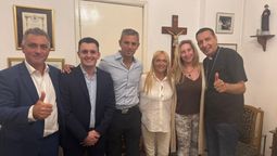 karina milei en lanus: visito una parroquia junto a martin menem y otros funcionarios